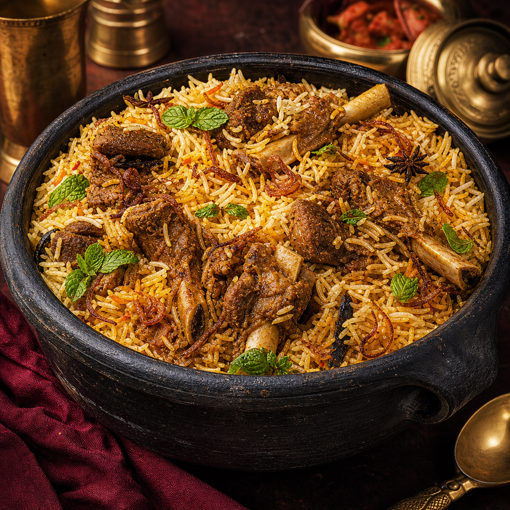 NTR Special Mutton Biryani